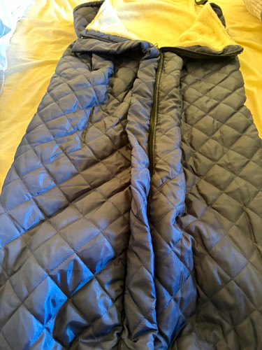 Black quilted wheelchair - quilted,