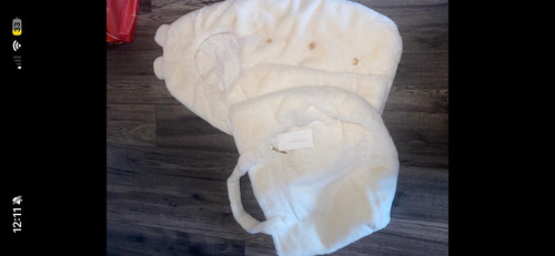 Zara home white plush - zara,